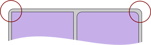 Rounded rectangle mistakes